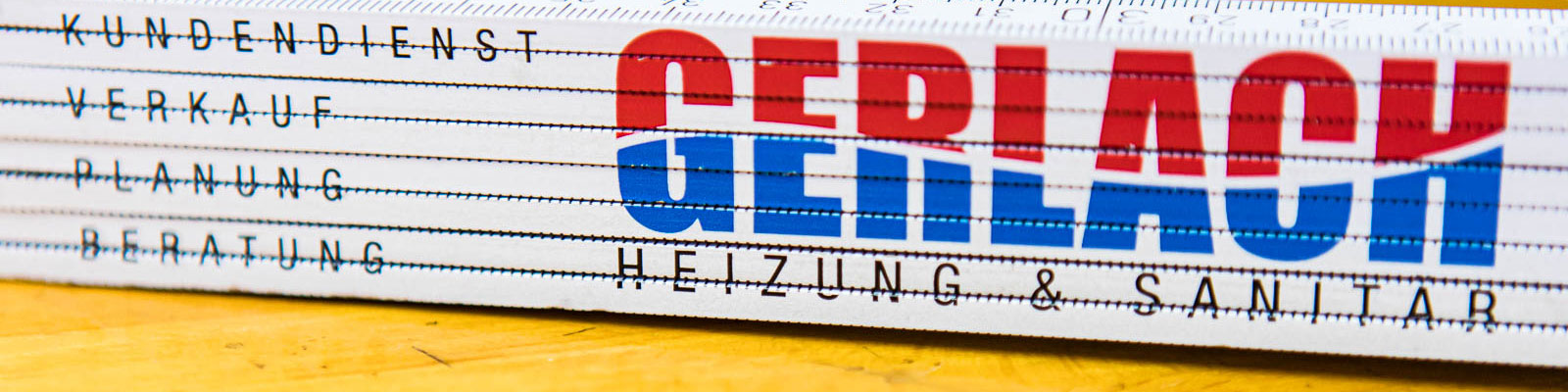W. Gerlach GmbH - Heizung & Sanitär in Frechen - Metermaß, Zollstock, Firmenlogo